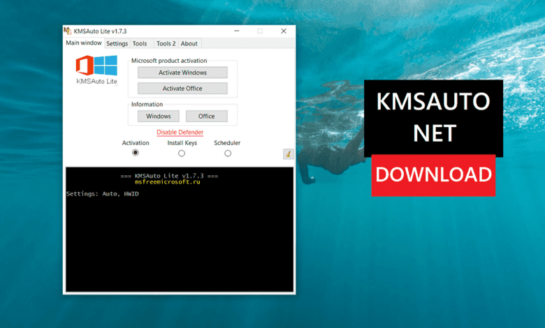 Free Windows & Office Activator KMS Auto Net